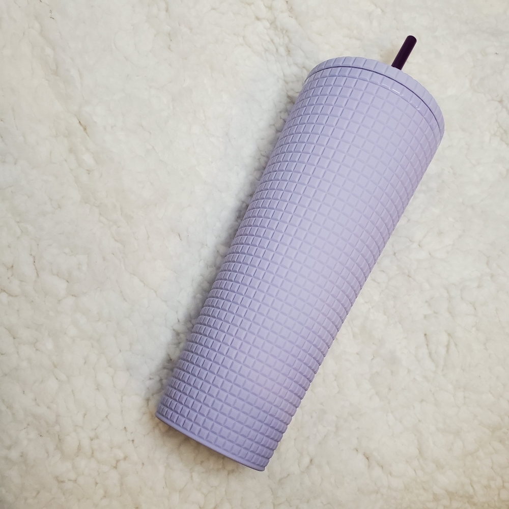 Starbucks Lilac Matte Grid Tumbler Valentine's Day - Picture 4 of 10